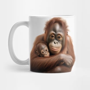 Sweetest Orangutan mother Mug